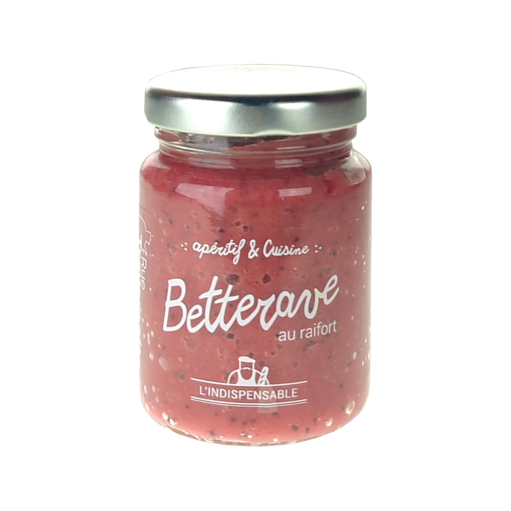 Les Indispensables Betterave au Raifort 90g Rue Traversette